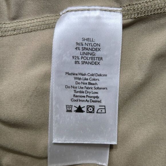 Eddie Bauer Travex Khaki High Rise Lightweight Skort Women's Sz 14 - Picture 7 of 8